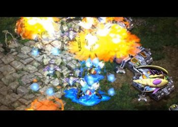 Canata (T) vs JoonWe (P) on Neo Sylphid - StarCraft - Brood War 2021