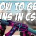 HOW TO GET SKINS IN CSGO!! (COMMUNITY MARKET TUTORIAL)