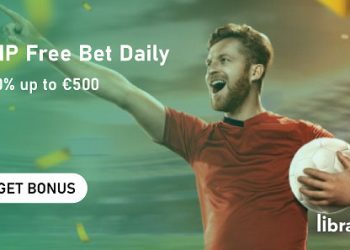 Librabet - VIP Free Bet Daily 50% up to €500