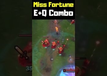Miss Fortune E+Q Combo - League of Legends #shorts