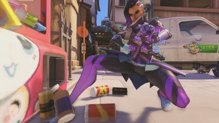 Overwatch - Sombra the Cleaner Lady