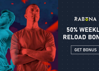 Rabona - 50% Weekly Reload Bonus