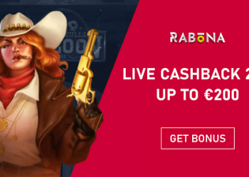 Rabona - Live Cashback 25% up to €200