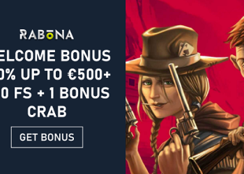 Rabona - Welcome Bonus 100% up to €500+200 FS