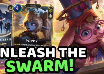 SWARM THE BOARD! POPPY NORRA STRENGTH | Legends of Runeterra