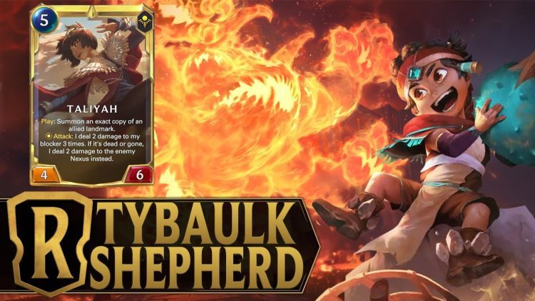 Tybaulk Shepherd - Taliyah & Ziggs Deck - Legends of Runeterra World Ender Gameplay