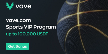 VAVE Com Sports VIP Program up to 100,000 USDT
