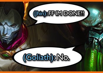 When the botlane calls early FF... [Urgot vs Darius] - League of Legends