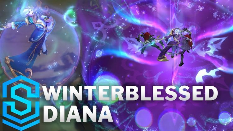 Winterblessed Diana Skin Spotlight - Pre-Release - PBE Preview - League of Legends