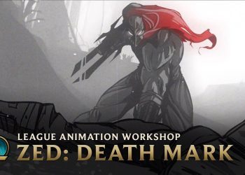 Zed: Death Mark | League Animation Workshop - League of Legends