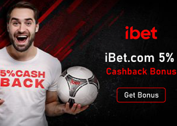iBet.com 5% Cashback Bonus