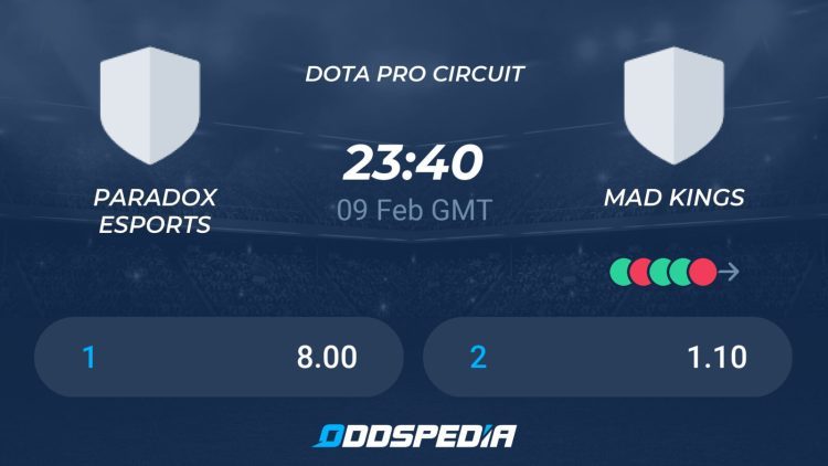 Dota 2: Paradox Esports VS Mad Kings
