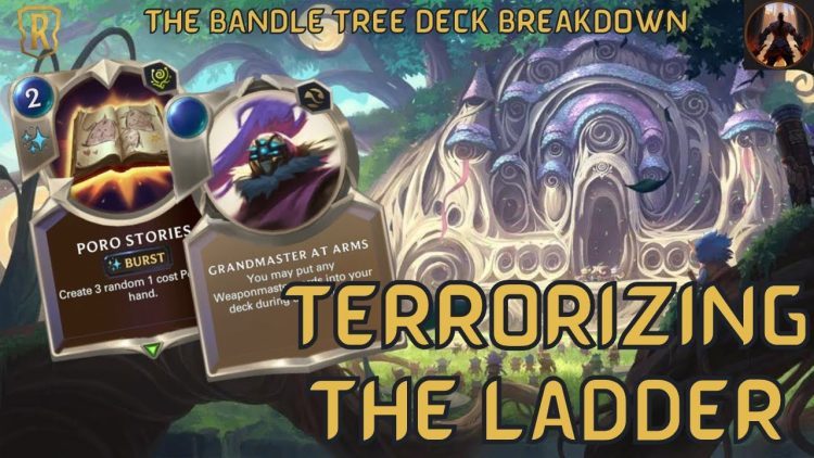 Terrorizing Ranked Ladder With Bandle Tree Weapon Masters! | Deck Gameplay | Legends of Runeterra