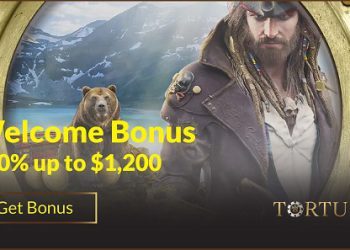 Tortuga Casino Welcome Bonus 120% up to $1,200