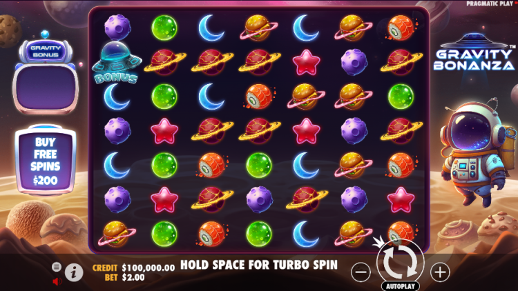 Gravity Bonanza Slot Review & Demo