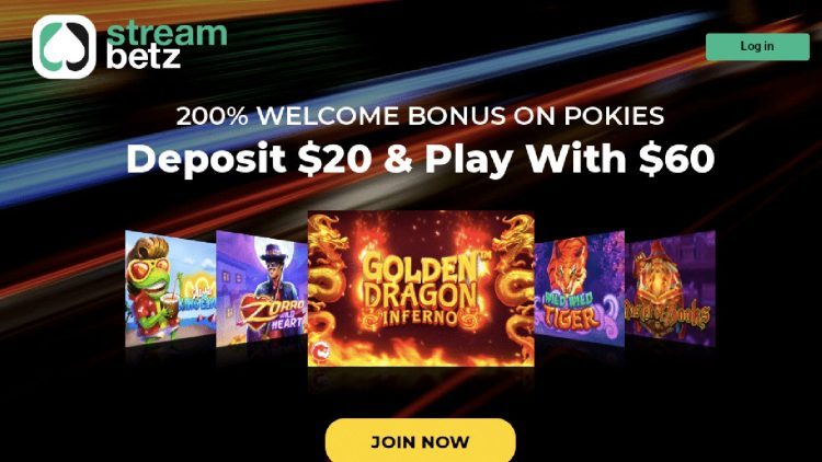 StreamBetz Casino Review - Games, Bonuses, and More