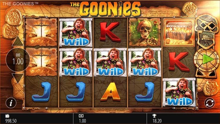 The Goonies Slot Review Blueprint Gaming