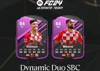 EA FC 24 - Onisiwo and Mwene Dynamic Duos SBC