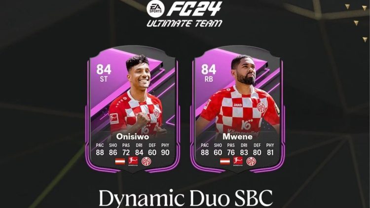 EA FC 24 - Onisiwo and Mwene Dynamic Duos SBC